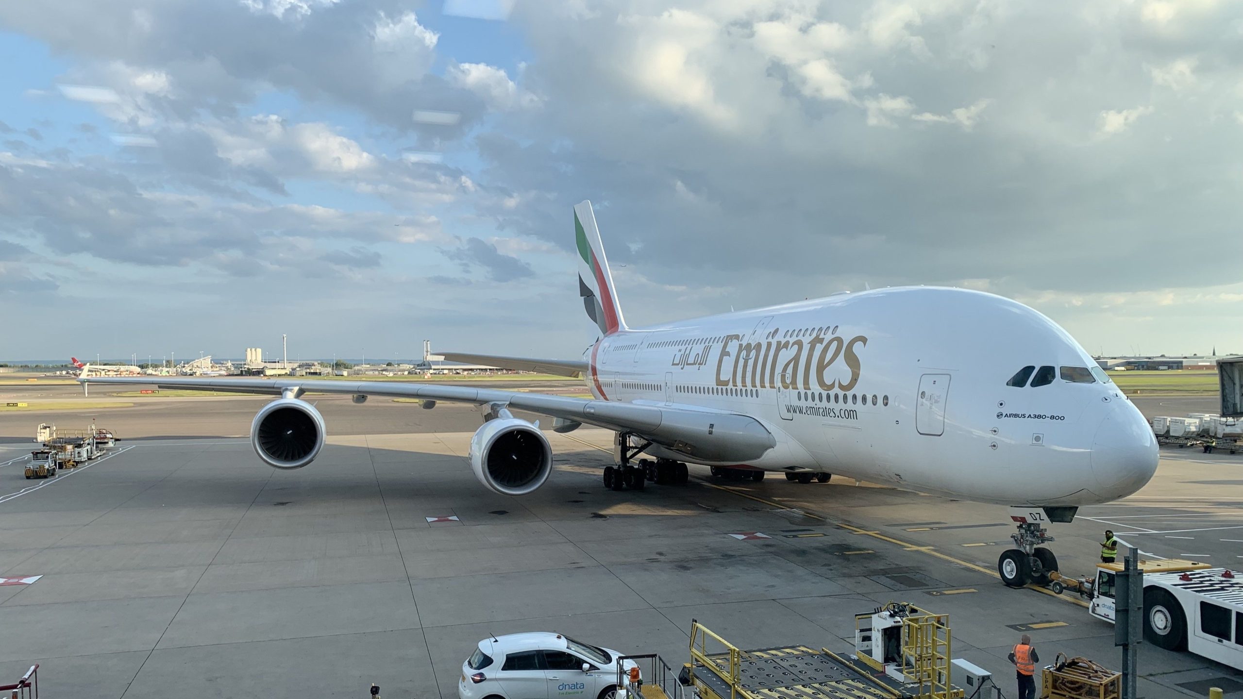 Tracking: Emirates Airbus A380 kehrt von der Wartung in Teruel zurück, um in Dubai zu flotten