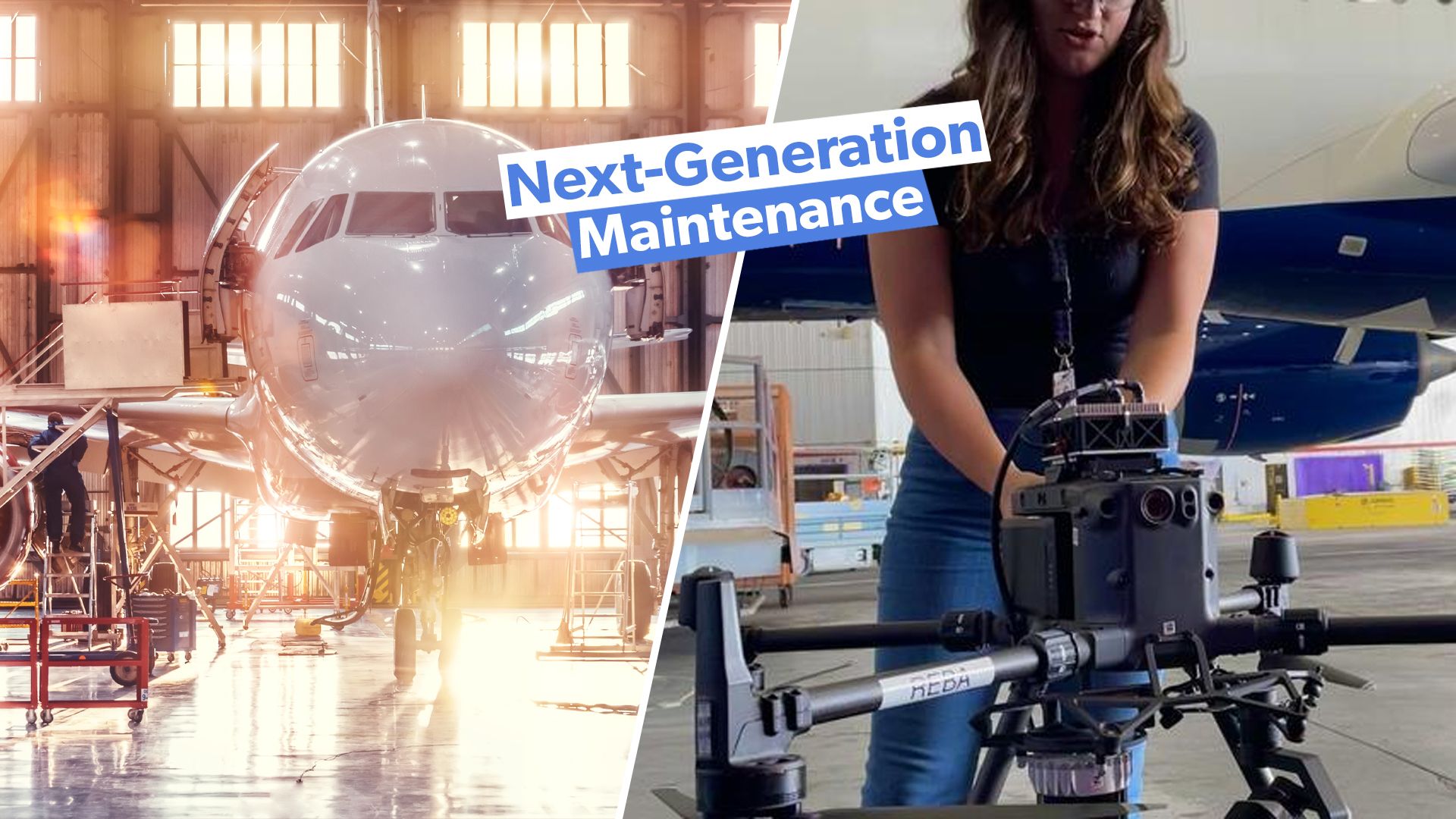 Untersucht: Die zunehmend wichtige Rolle von Drohnen bei der Wartung der Fluggesellschaften