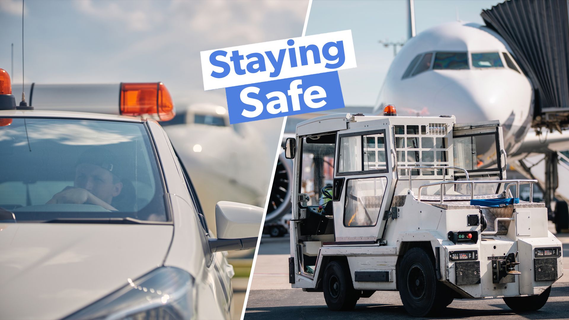 Untersuchte: Die Sicherheitsverfahren im Zusammenhang mit der Verwendung von Bodenfahrzeugen an großen Flughäfen