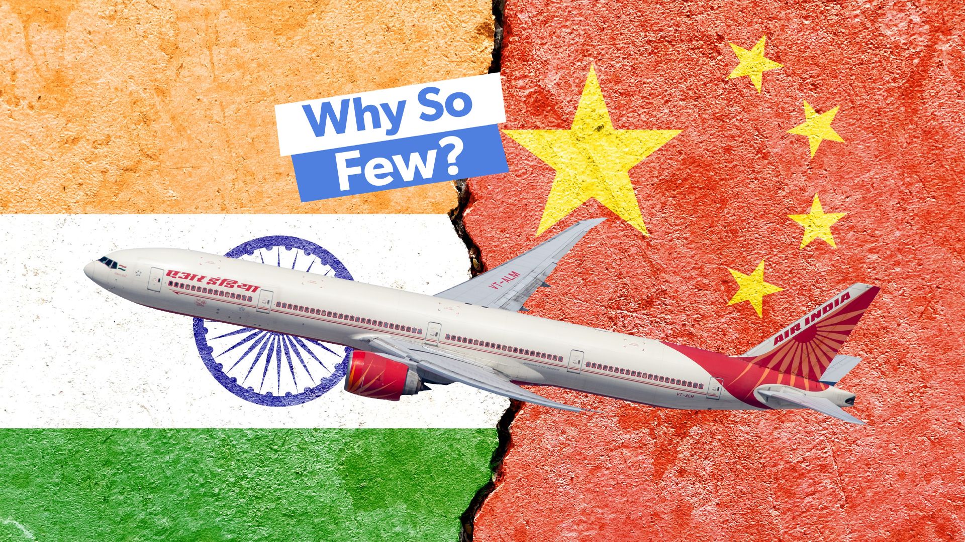 Untersucht: Warum der Indien-China-Markt seit der Pandemie so wenige geplante Flüge verfolgt hat