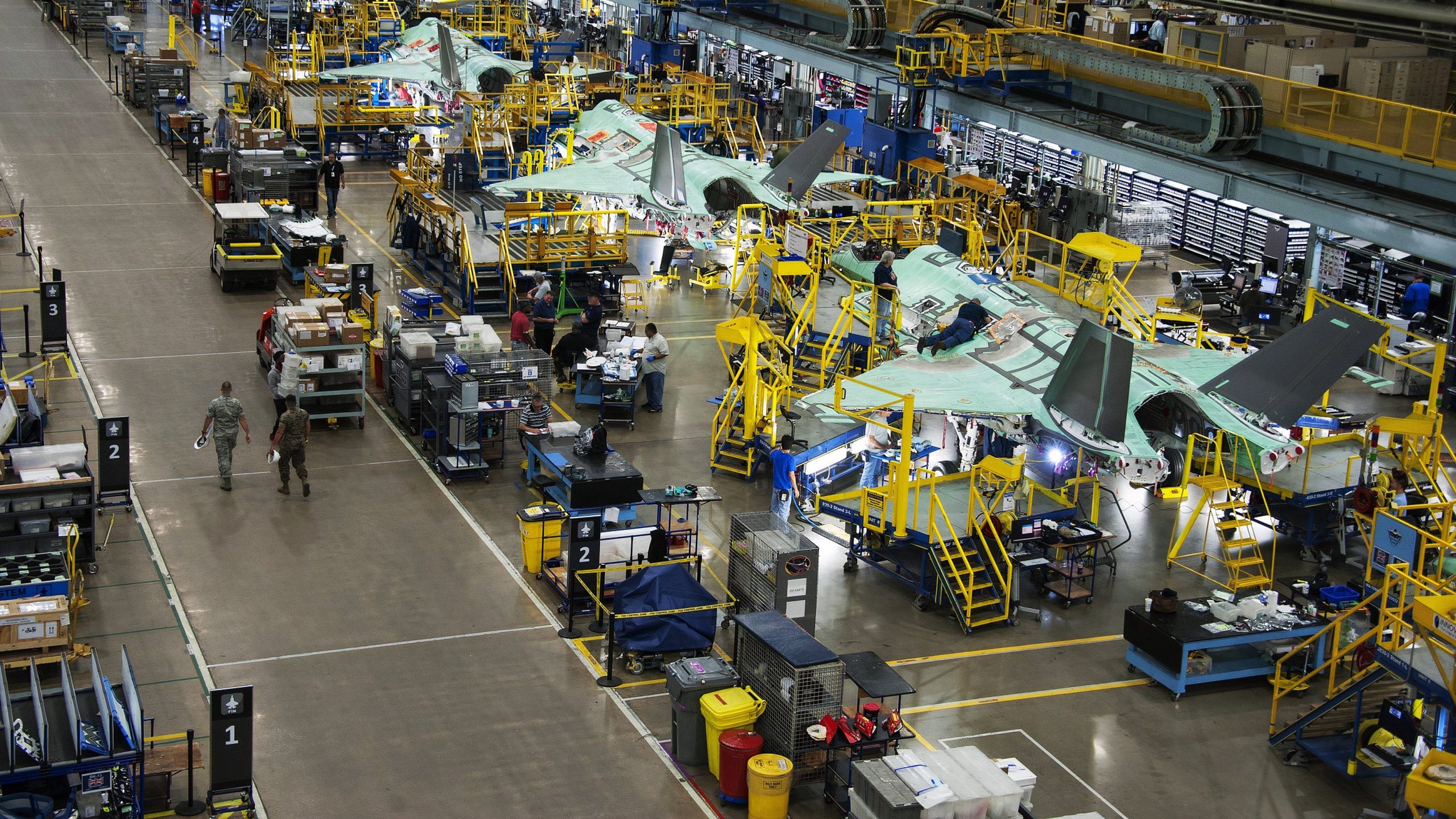 F-35-Verzögerungen führen dazu, dass Lockheed keinen Speicherplatz mehr hat