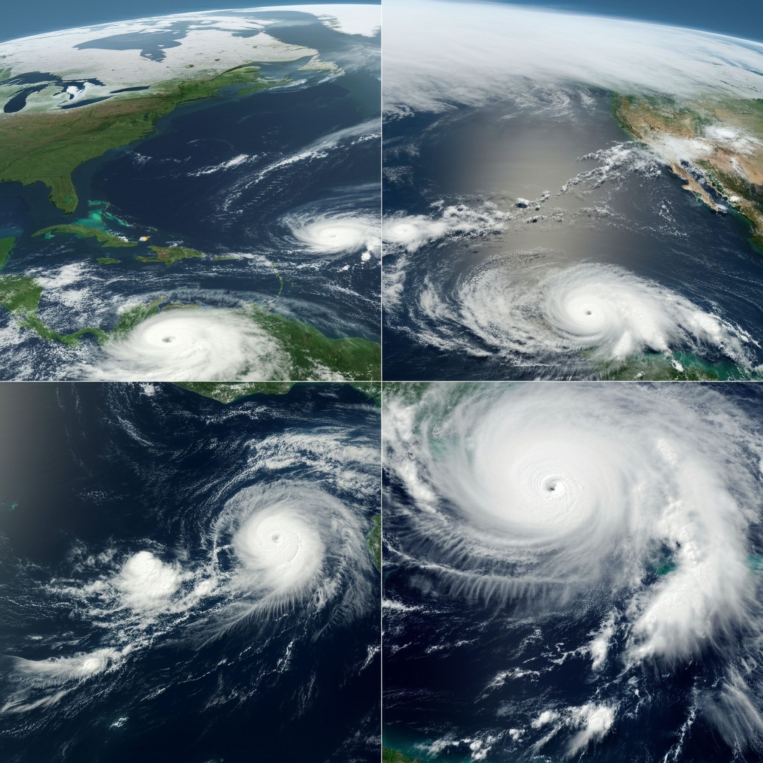 Nationales Hurricane Center überwacht nicht eine, sondern vier tropische Wellen im Atlantikbecken