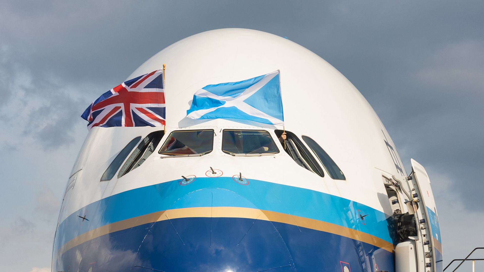 Globale Fluggesellschaften unterzeichnen einen Wartungsvertrag für seine Airbus A380 