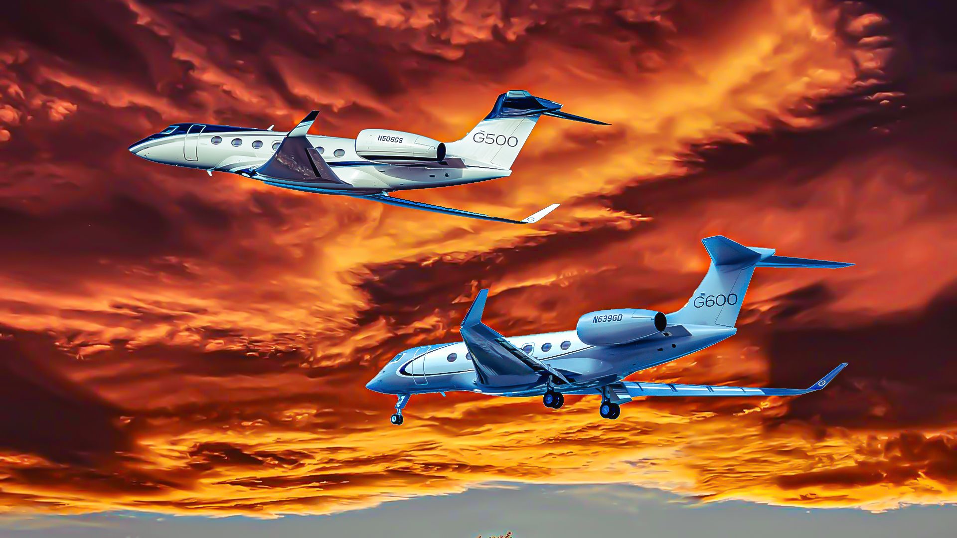 Die 2 schweren Jets, die Gulfstream derzeit produziert