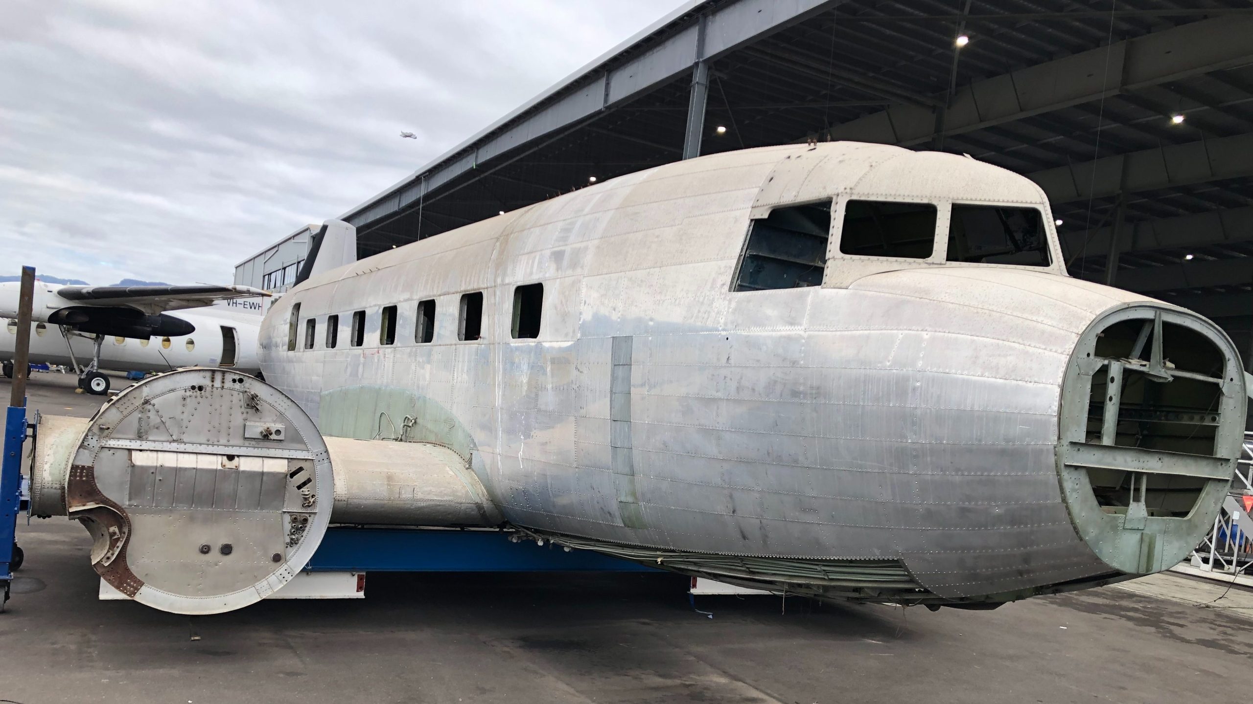 Australiens Hars restauriert historische 1935 Douglas DC-2