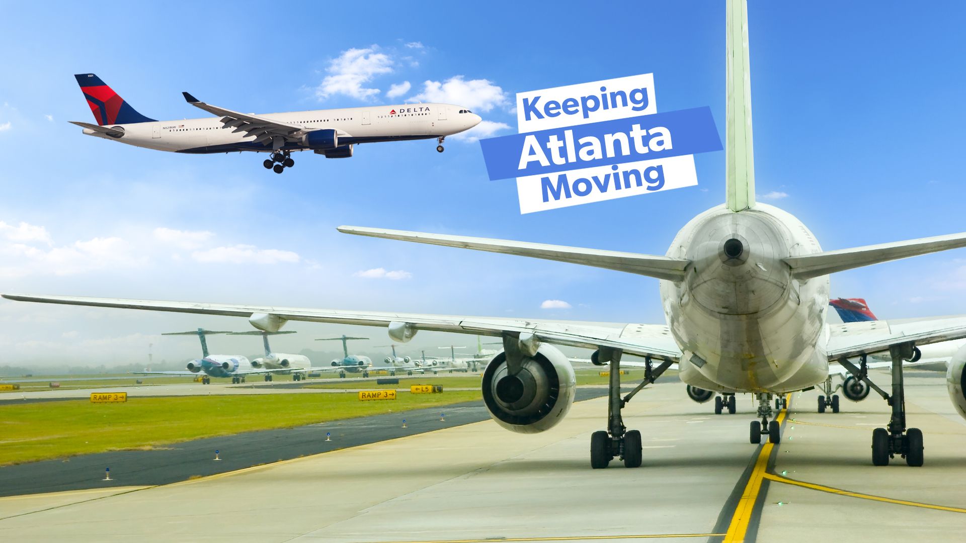 Wie "Rading Victor" hilft, alle am Flughafen Atlanta in Bewegung zu bringen