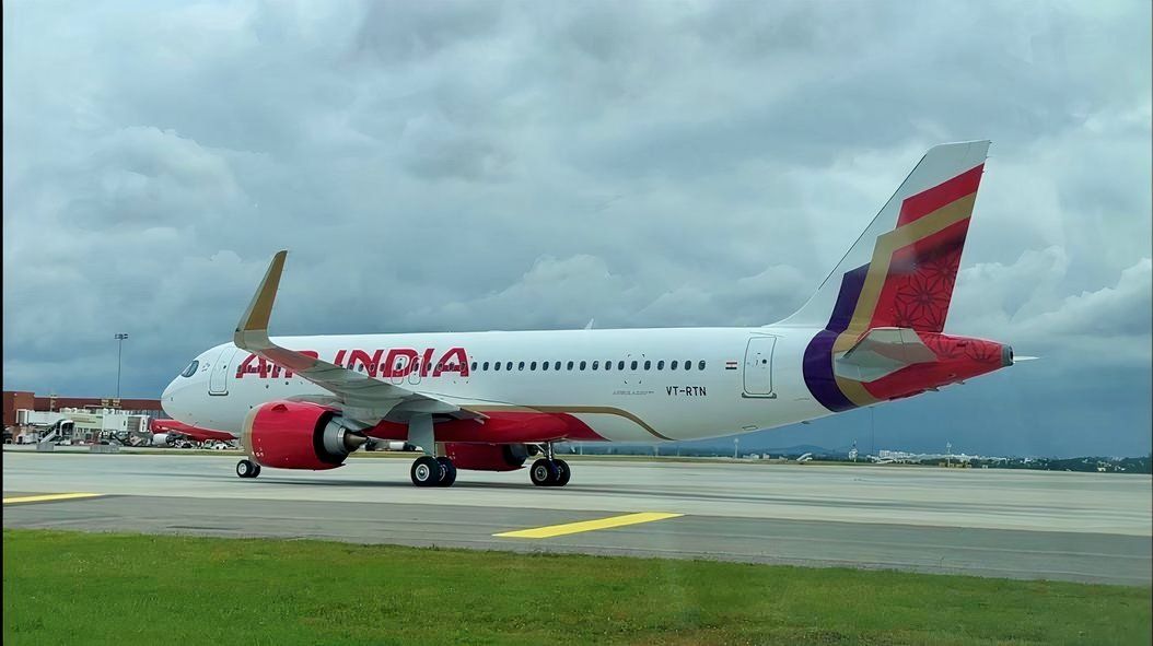 Air Indiens 1. Airbus A320neo mit New Lacky &amp; Interiors betritt den Service