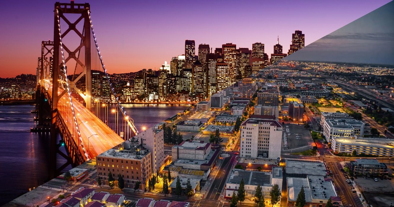 Kaliforniens billigste und teuerste Städte sind 3 Stunden voneinander entfernt