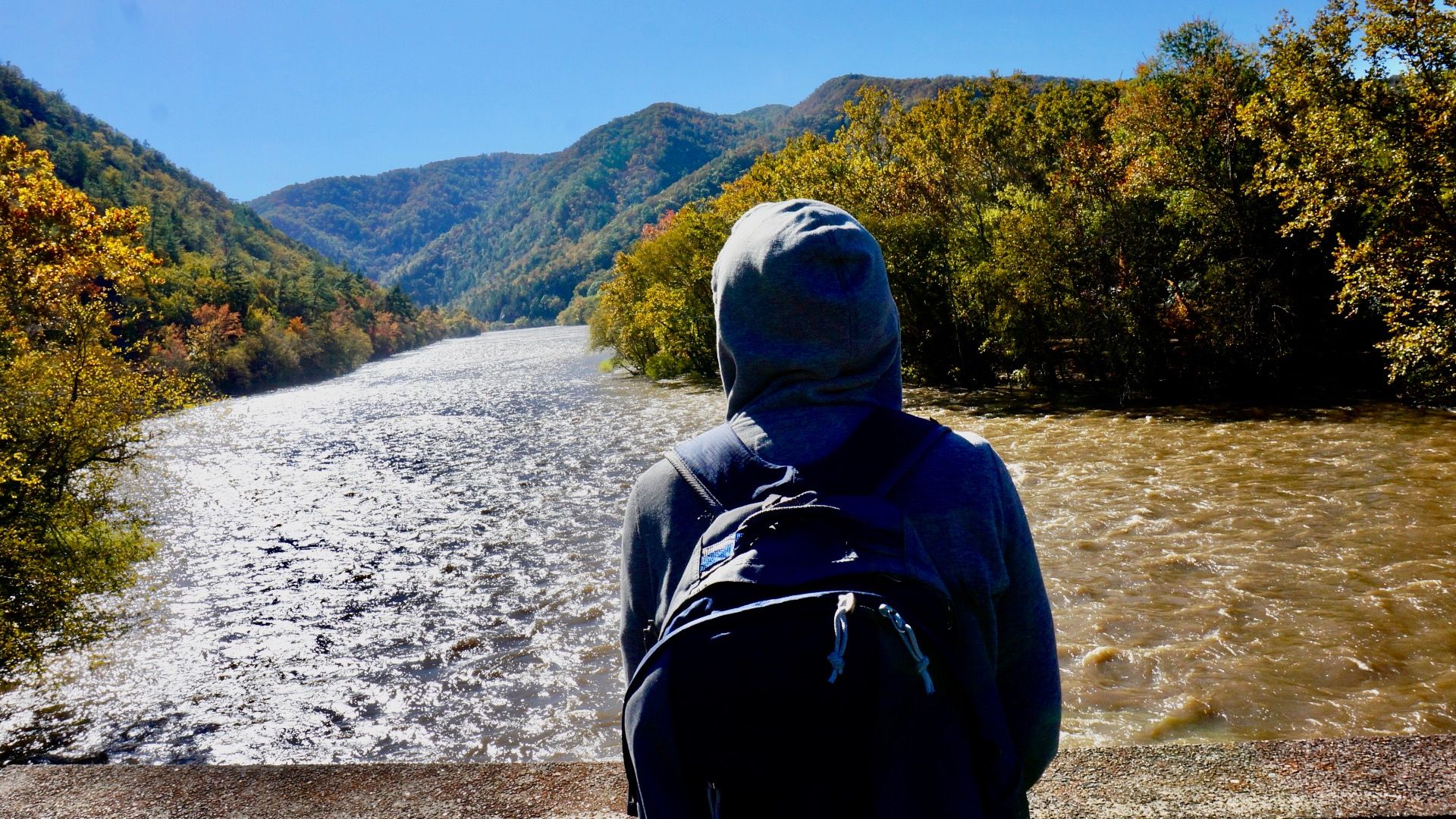 Die eine Stadt, in der der Appalachian Trail durch North Carolina verläuft