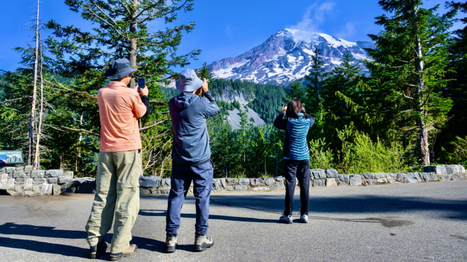 Diese drei Nationalparks befinden sich in der Fahrstrecke von Seattle