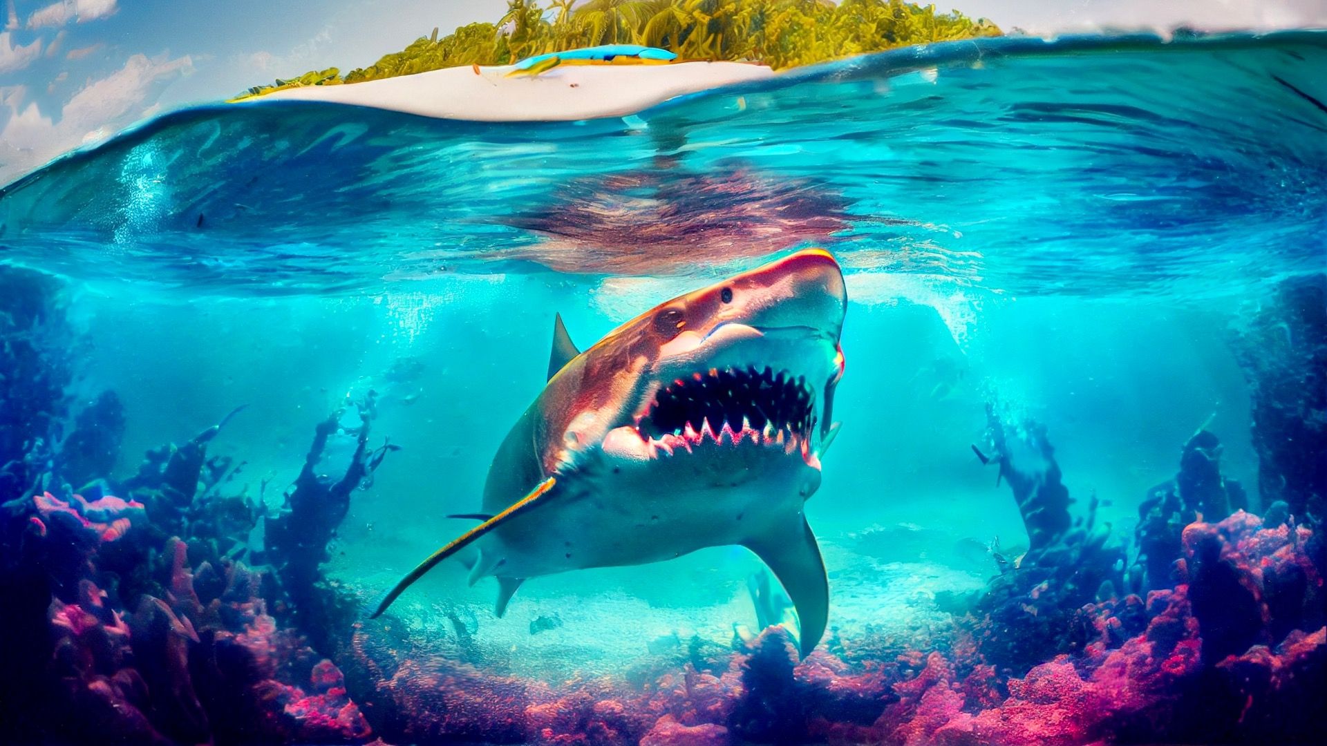 Haie greift Menschen auf Rekordniveau an diesem Strand in Florida an