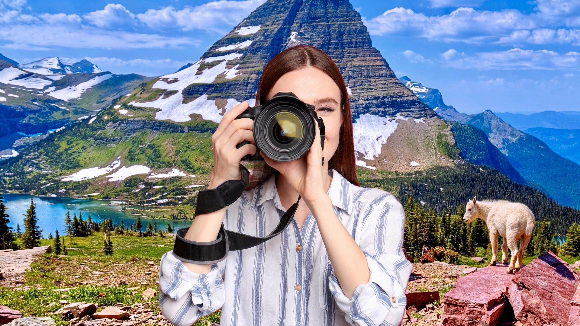 Auch im Sommer hat dieser Nationalpark Füße Schnee