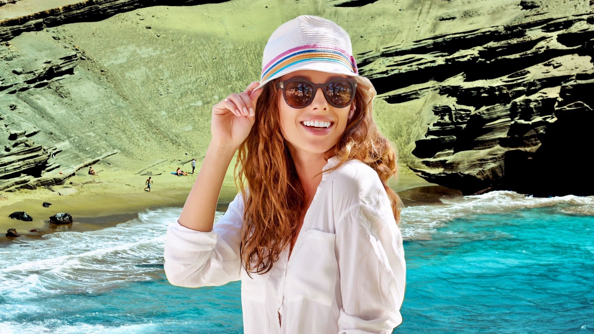 Pinkes Sandstrände überspringen: Warum Hawaiis grüner Sandstrand besser ist