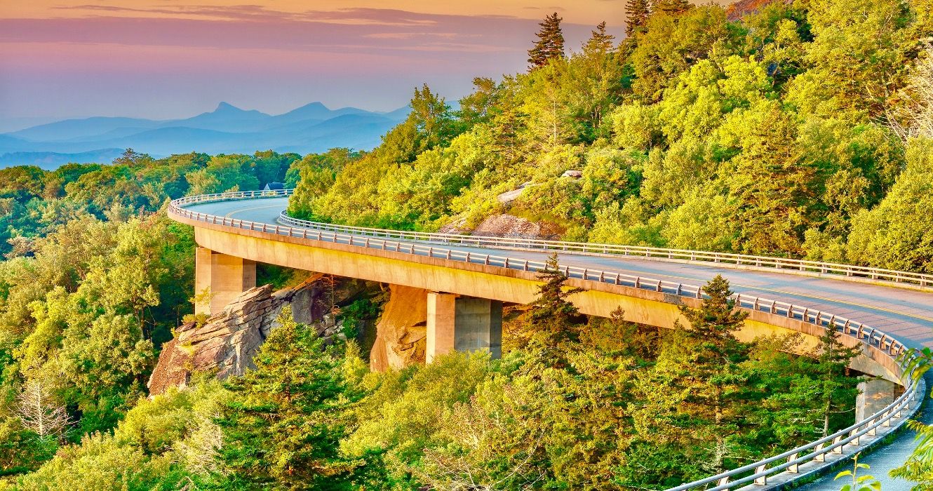 Dies ist Amerikas schönste Straße im September im September