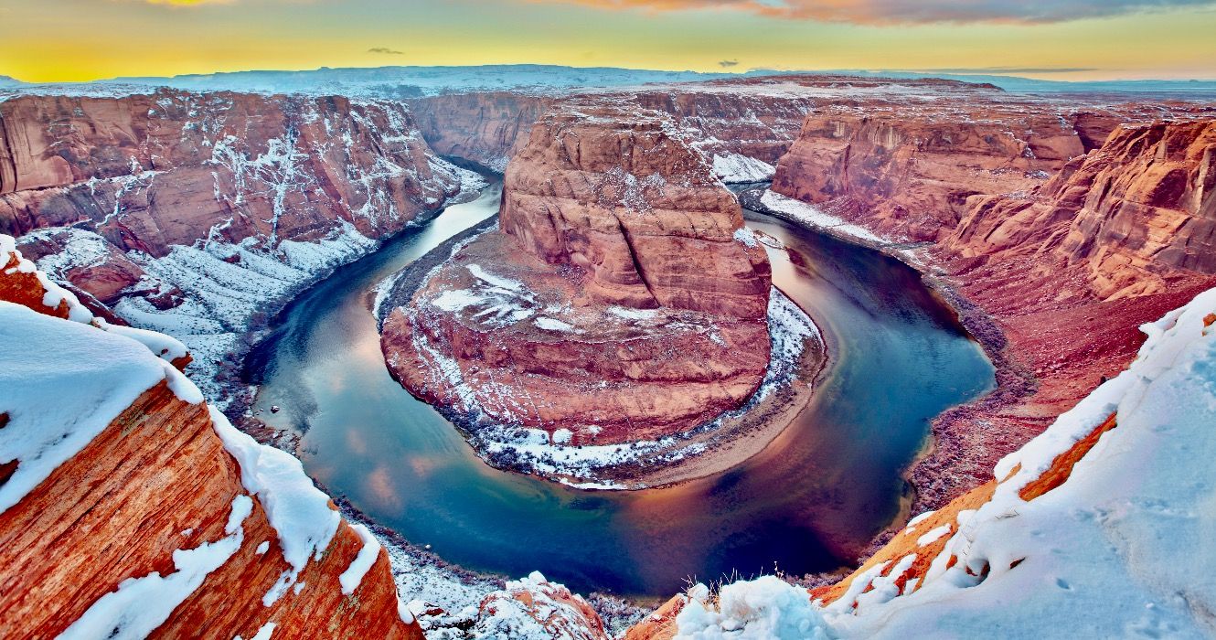 10 kleine Städte in Arizona mit Winterschnee