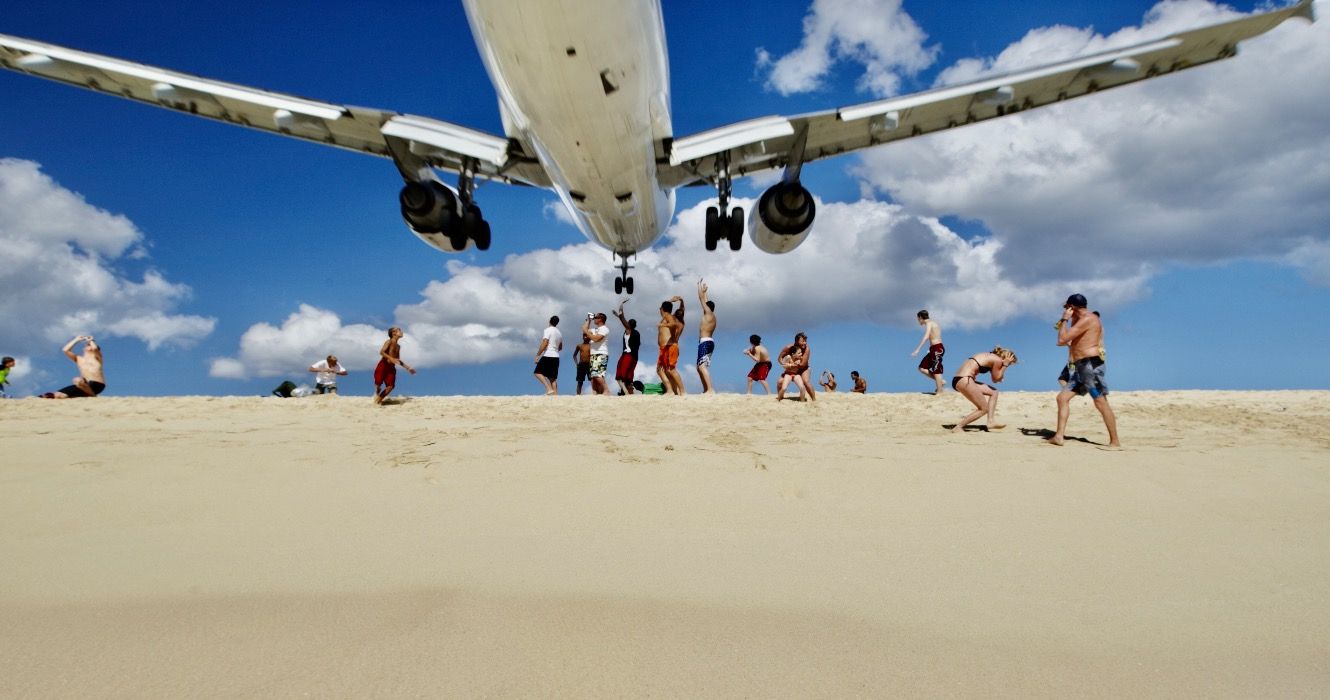 Der Flughafen von St. Maarten baut sich nach dem Hurrikan Irma endlich wieder auf