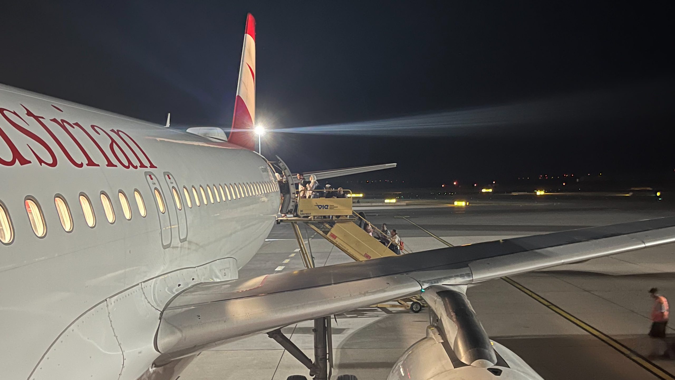 Flugüberprüfung: Österreichische Fluggesellschaften Airbus A320 Business Class von Wien nach Kairo