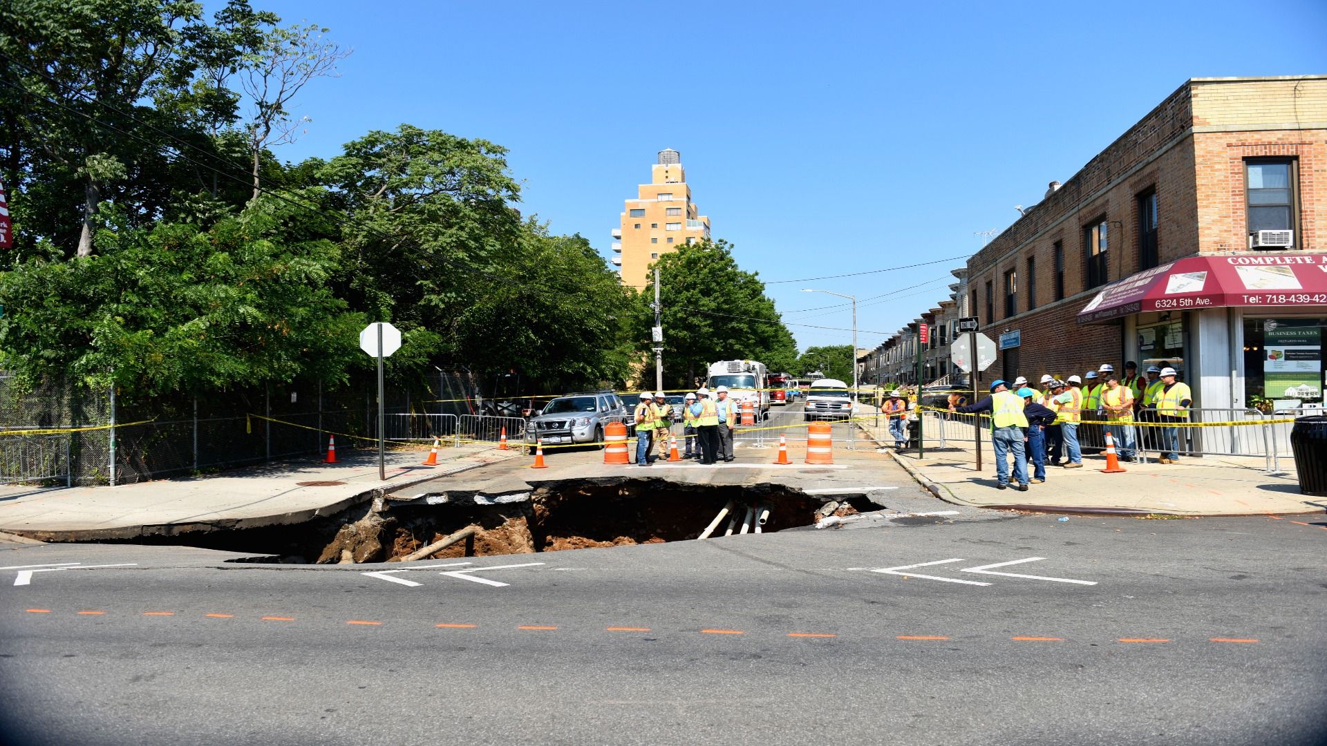 Sinkhole Städte: 7 US 