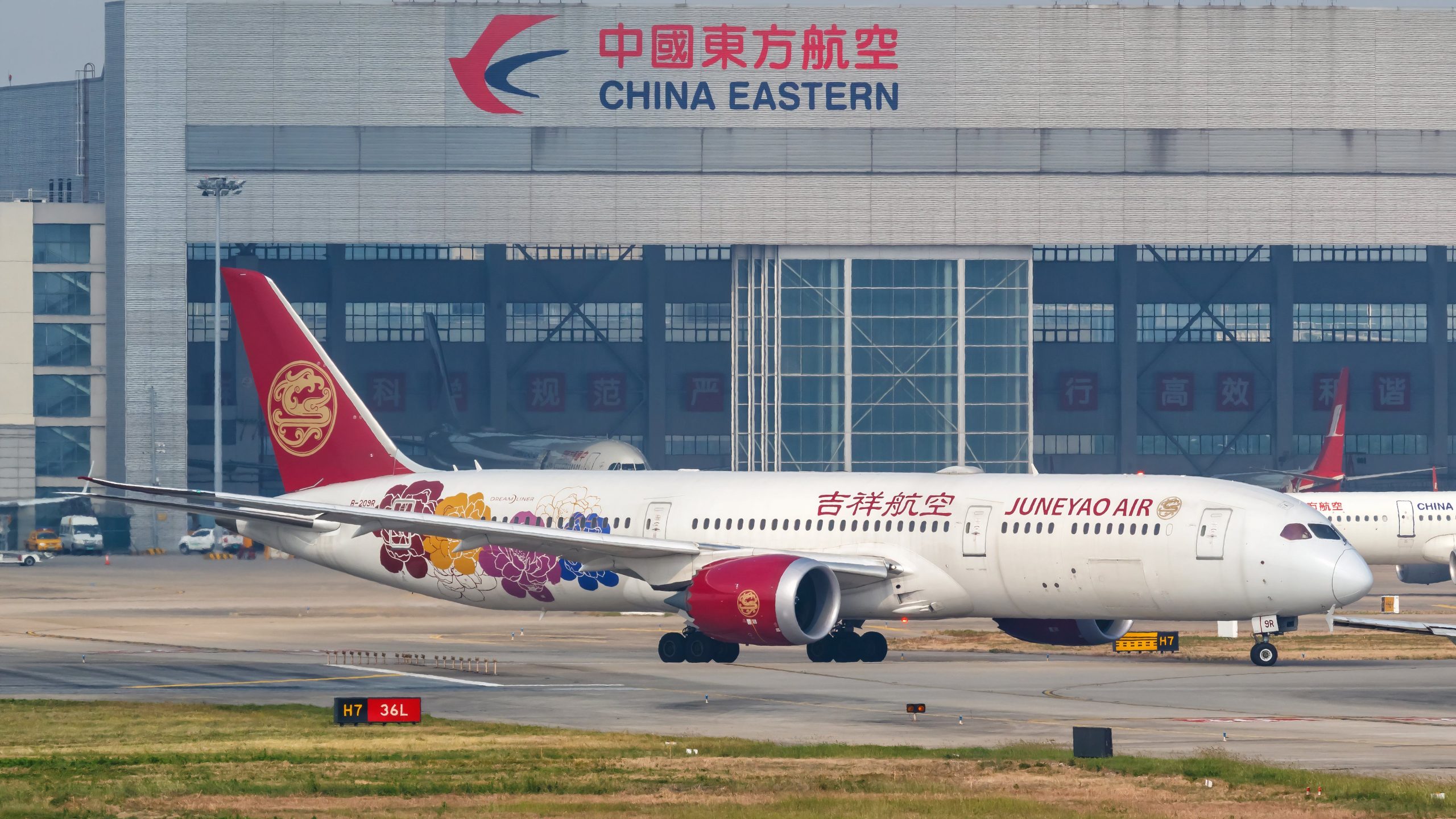 Juneyao Airlines berichtet, dass Kleinkind von den Passagieren mit Zustimmung der Großmutter in LAV eingesperrt wurde