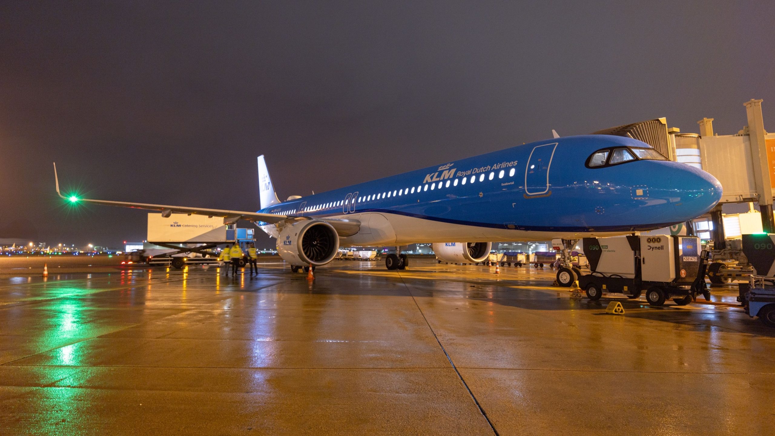 KLM beginnt mit seinem 1. Airbus A321neo Flüge