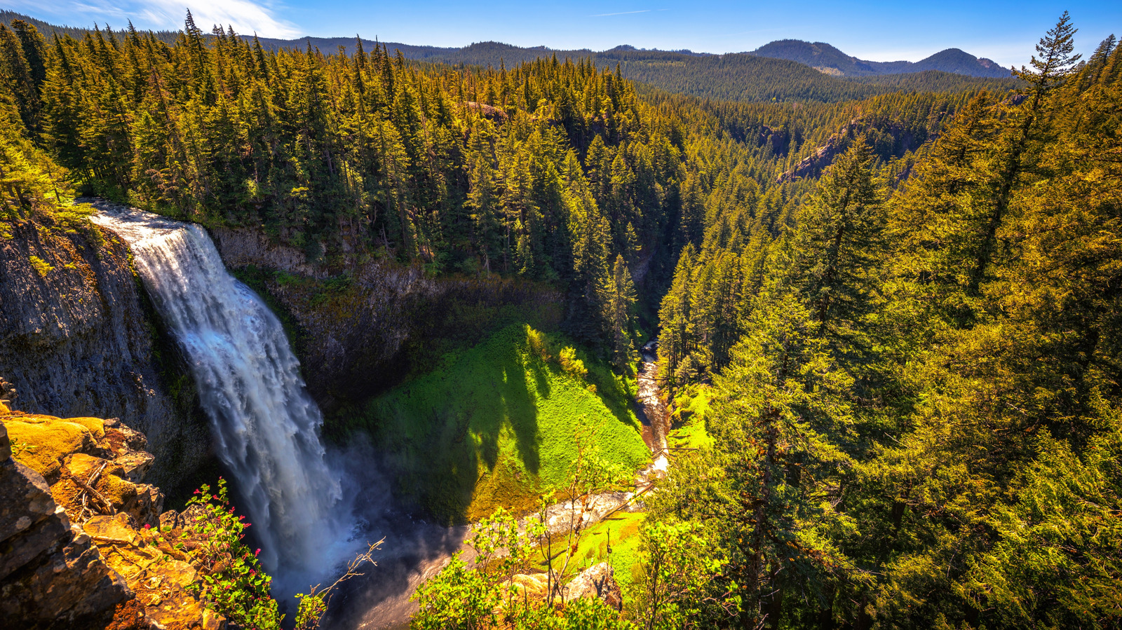 Oregons zweithöchster Eintropfen 