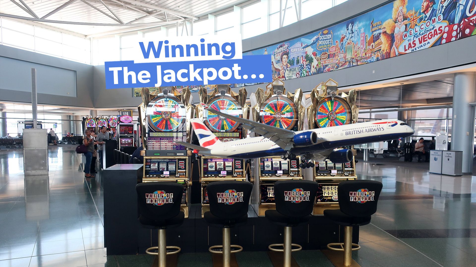 Las Vegas ist nicht die einzige Stadt, in der Sie an einem Flughafen spielen können