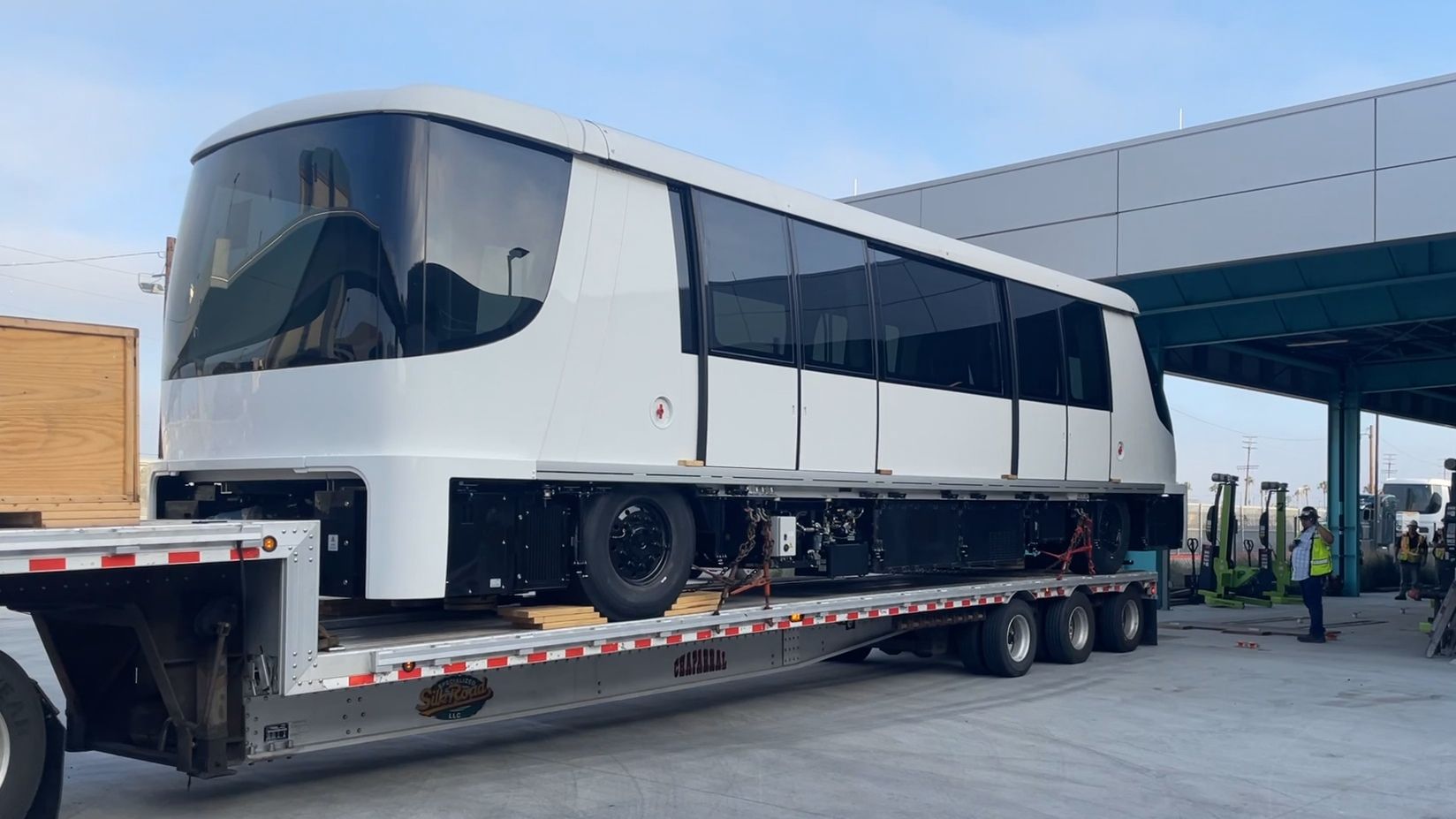 LAX erhält endgültige 4 Autos für automatisierte Menschen Mover