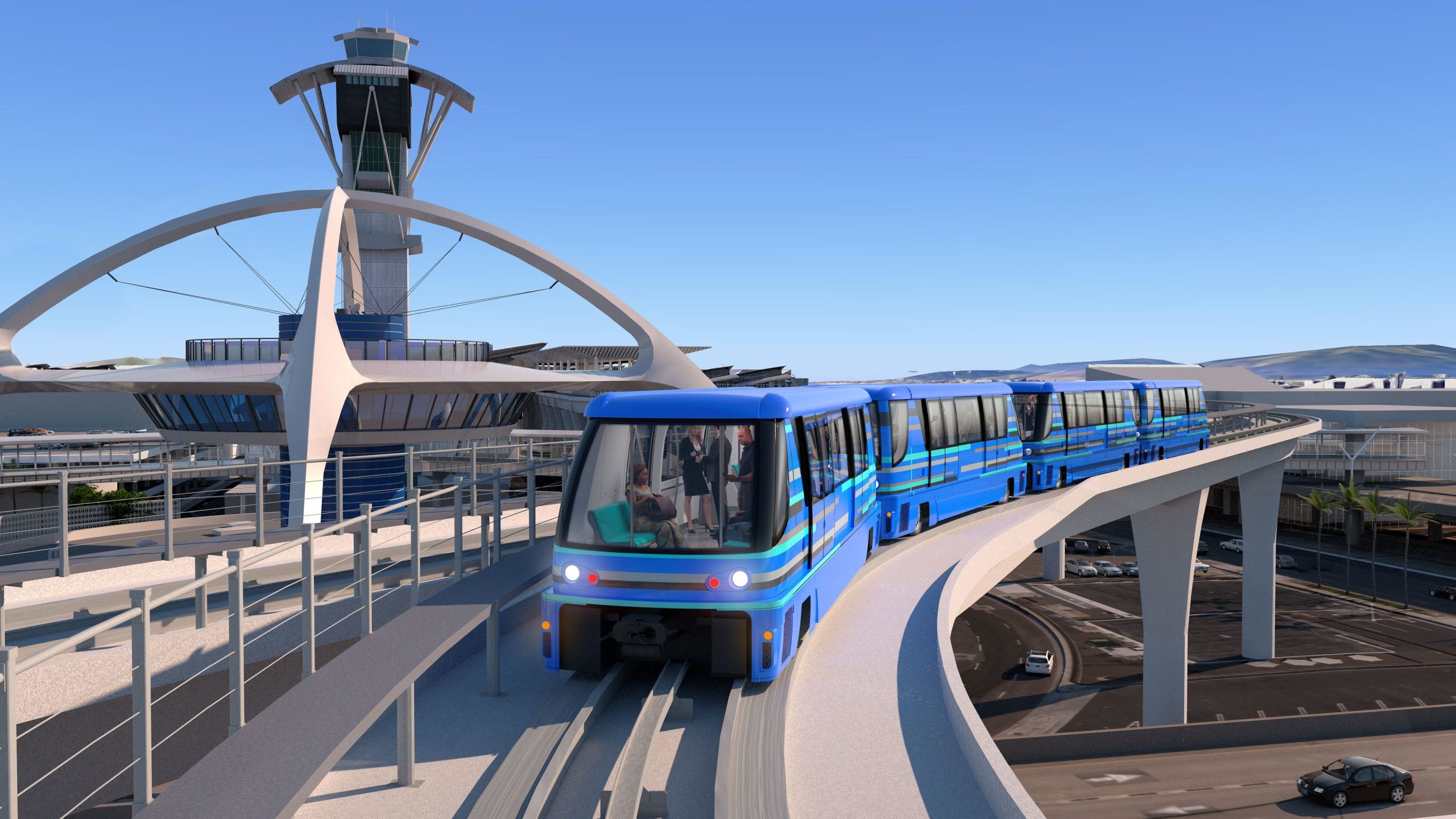 LAX geht von People Mover im Jahr 2026, dank der Budgetsteigerung von 400 Millionen US 