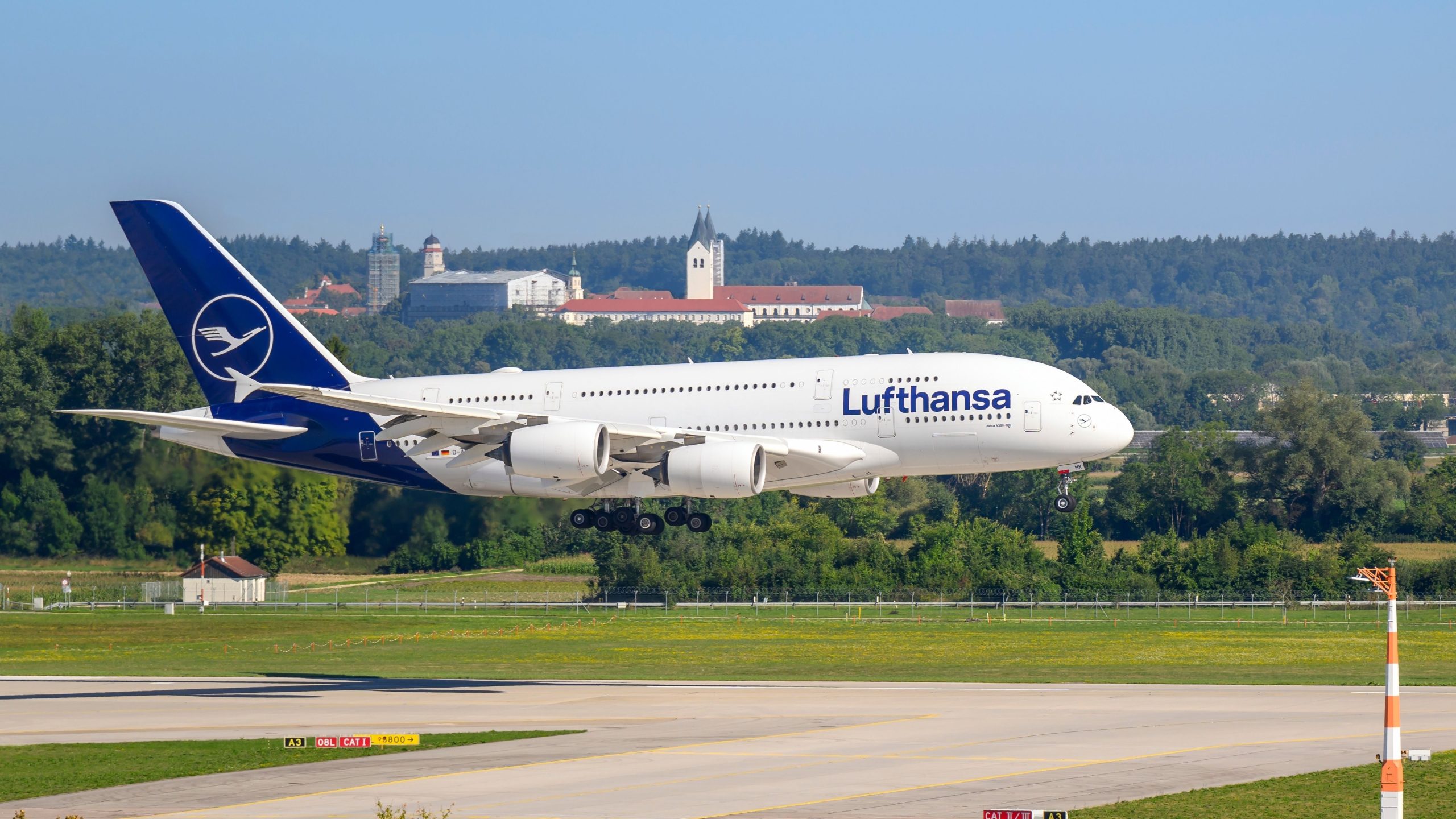 Wie sich das Luftbus A380 