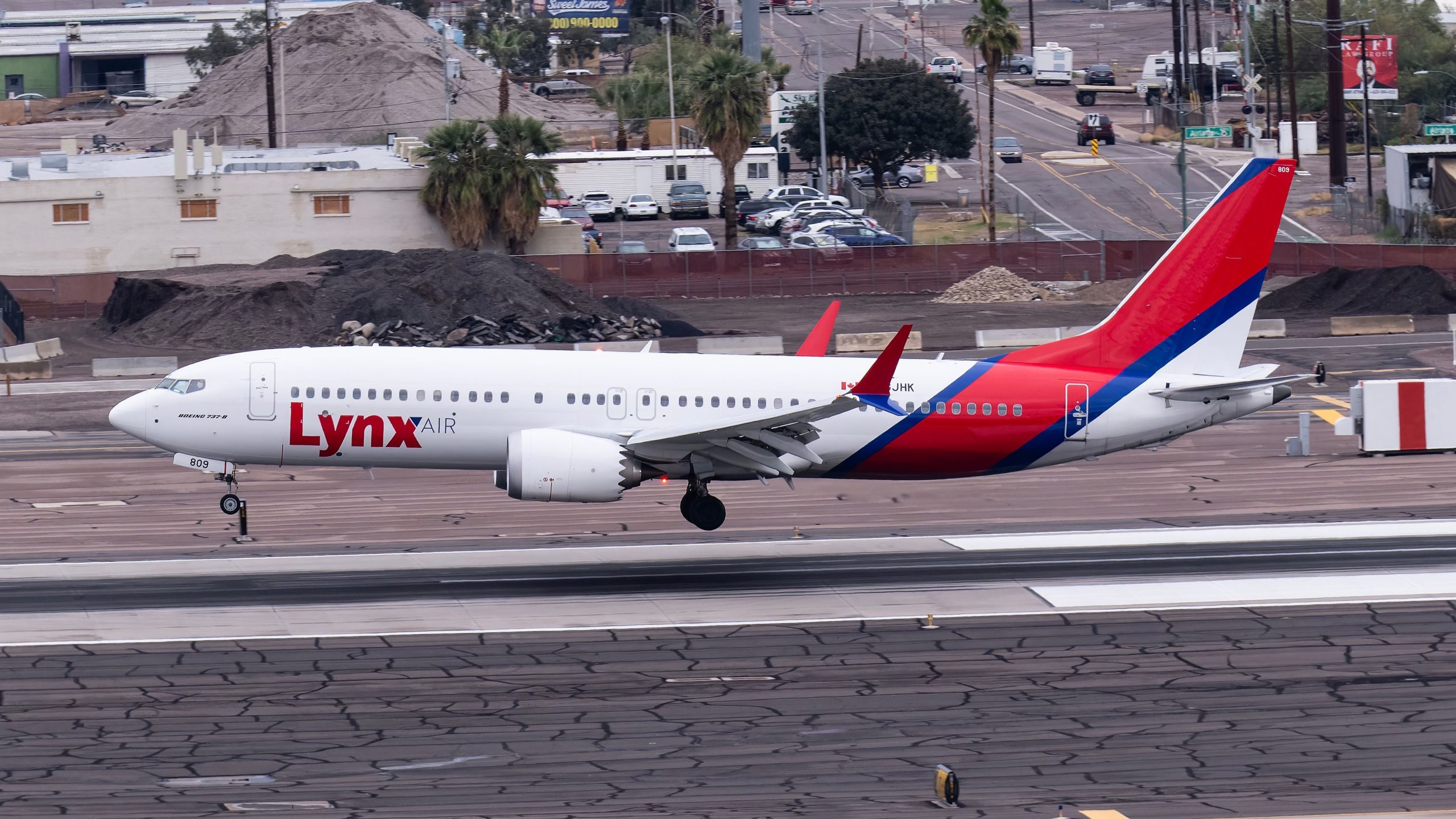 Richter genehmigt die Schrott von Lynx Air Boeing 737 Max 