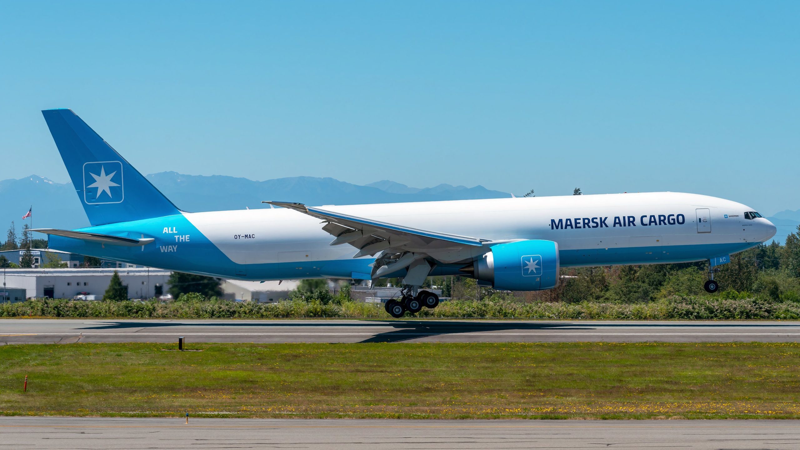 Spotted: Alle Boeing 767 Cargo Airline Maersk bereitet sich darauf vor, den 1. 777f zu erhalten