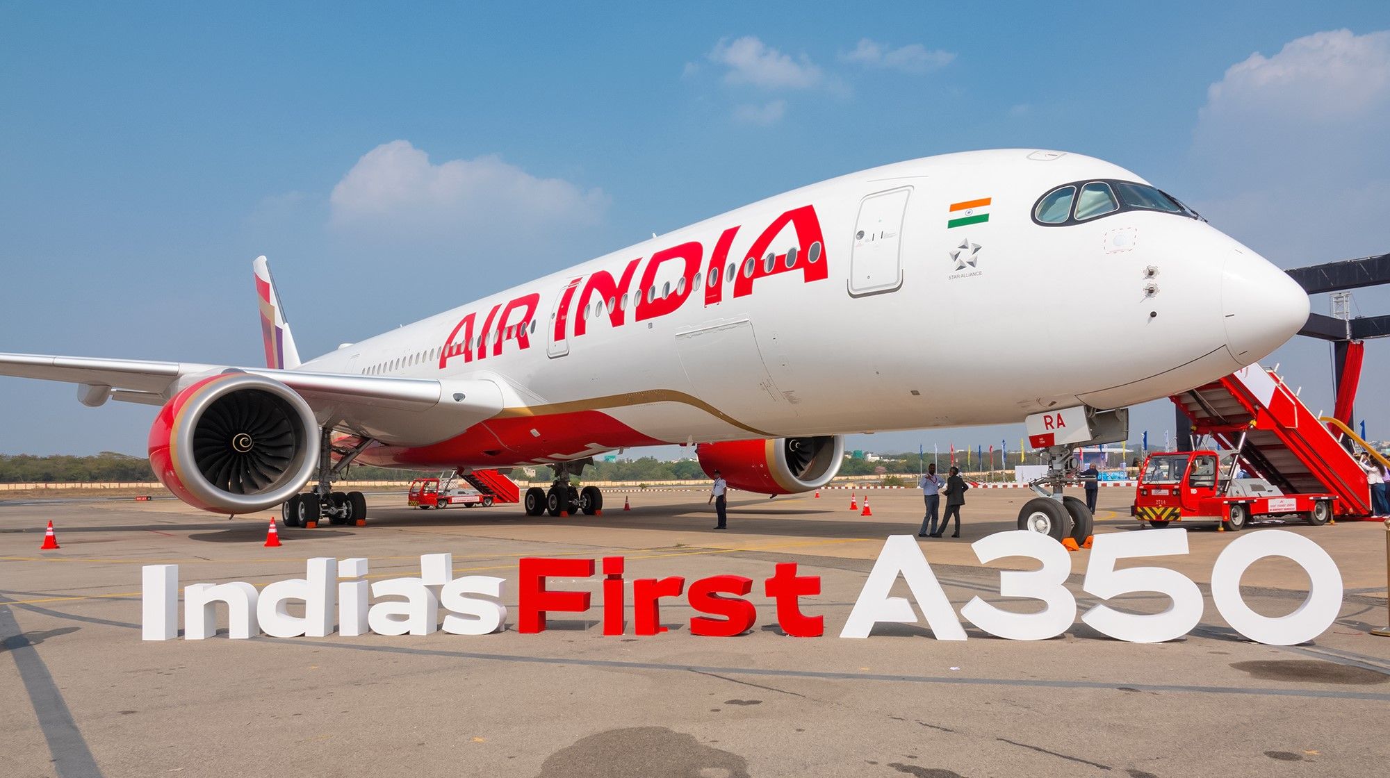 Air India kündigt Pläne an, Airbus A350-900 mit WLAN auszustatten