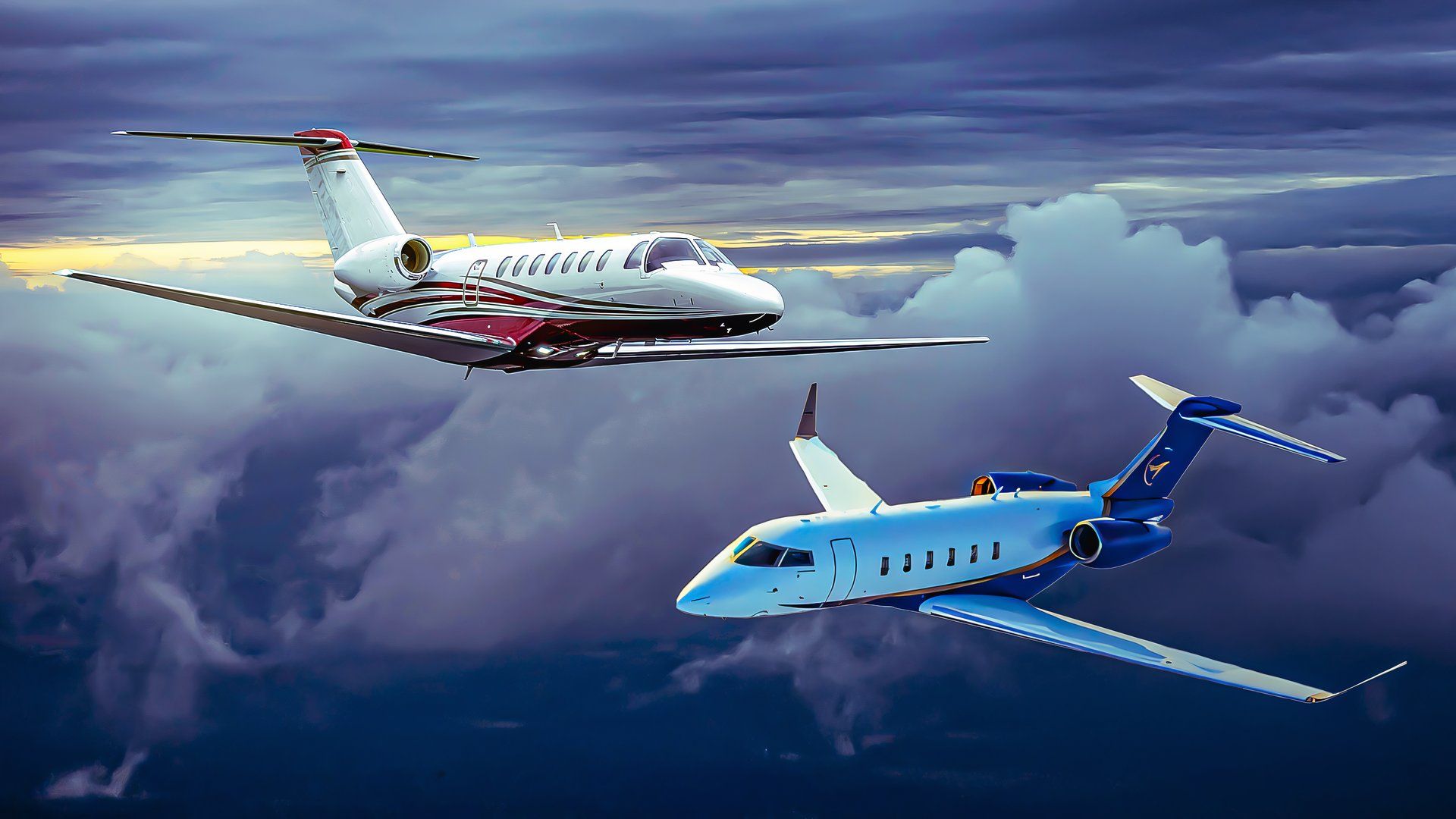 Die Privatjetanbieter, die den größten Anstieg der Flüge verzeichneten