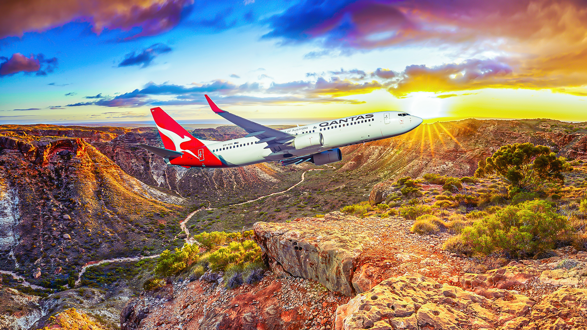 Diese Flugzeuge durchführen die meisten Flüge in Australien