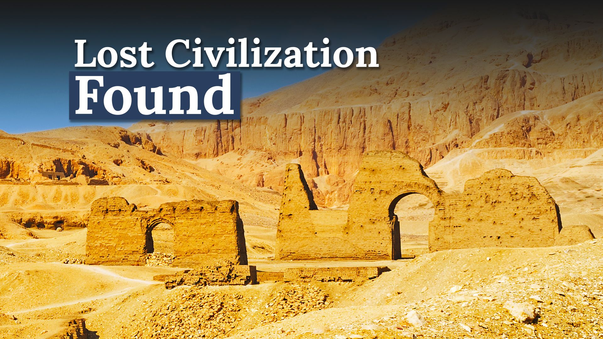 Die große Entdeckung einer verlorenen alten Gesellschaft hat Archäologen sprachlos