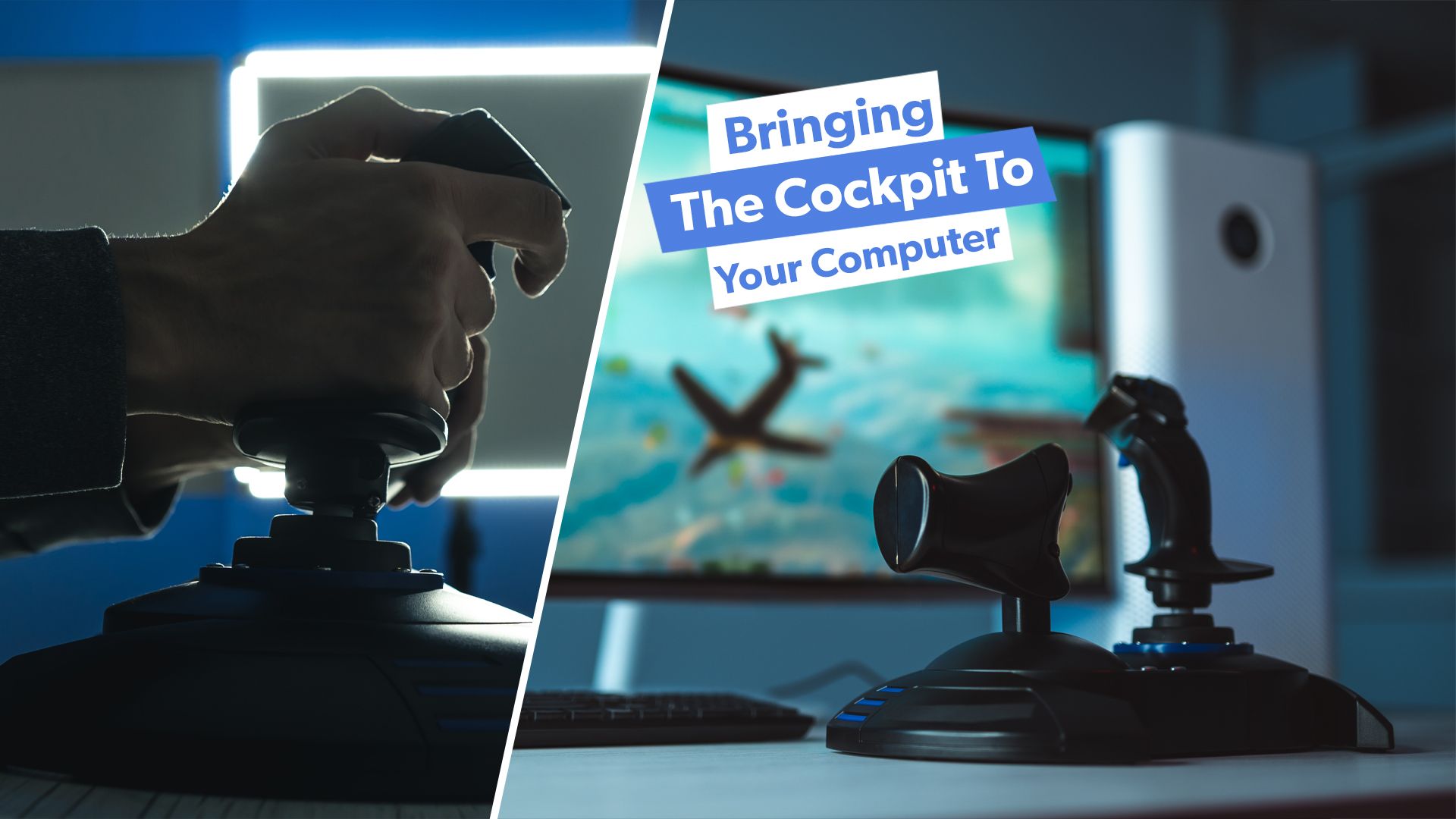 Mehr als nur eine Tastatur: Wie ein paar tausend Dollar Ihre Flugsimulatorerfahrung verändern können