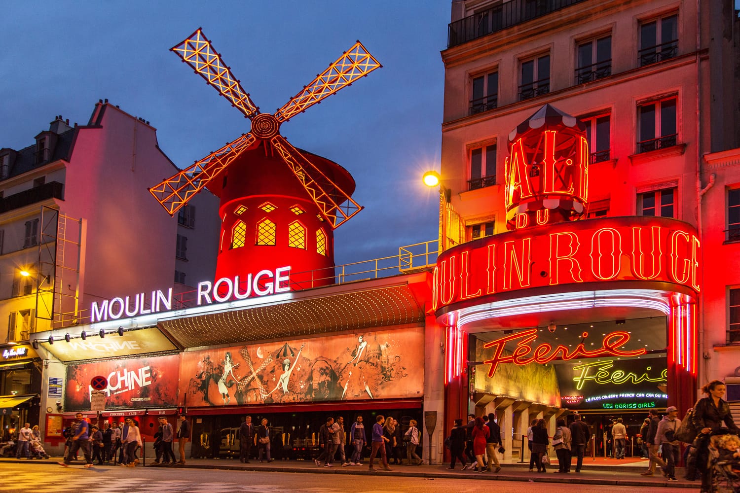 So kaufen Sie Tickets für das Moulin Rouge Cabaret in Paris