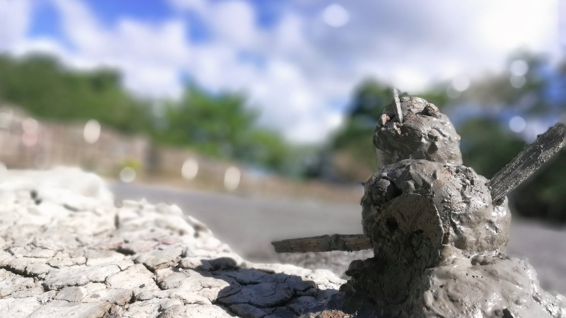 Ich habe diese seltsamen Vulkane in Trinidad besucht