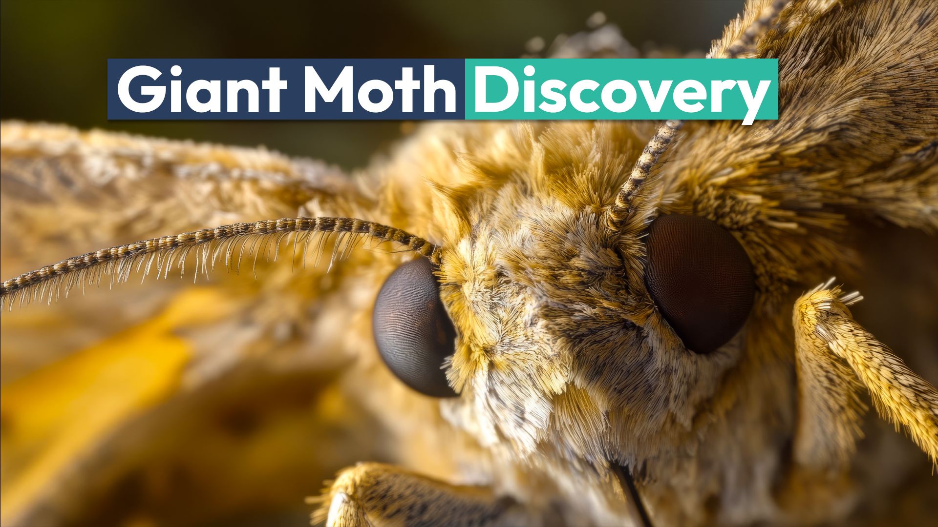 Keine Lampe ist groß genug für diese riesige „rattengroße“ Motte, die zufällig gefunden wurde