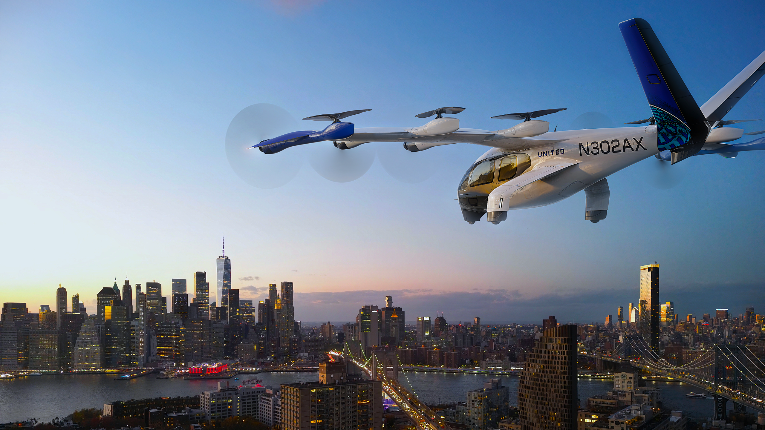 United Airlines &amp; Archer Aviation Unveil vorgeschlagenes New York Electric Air Taxi Network