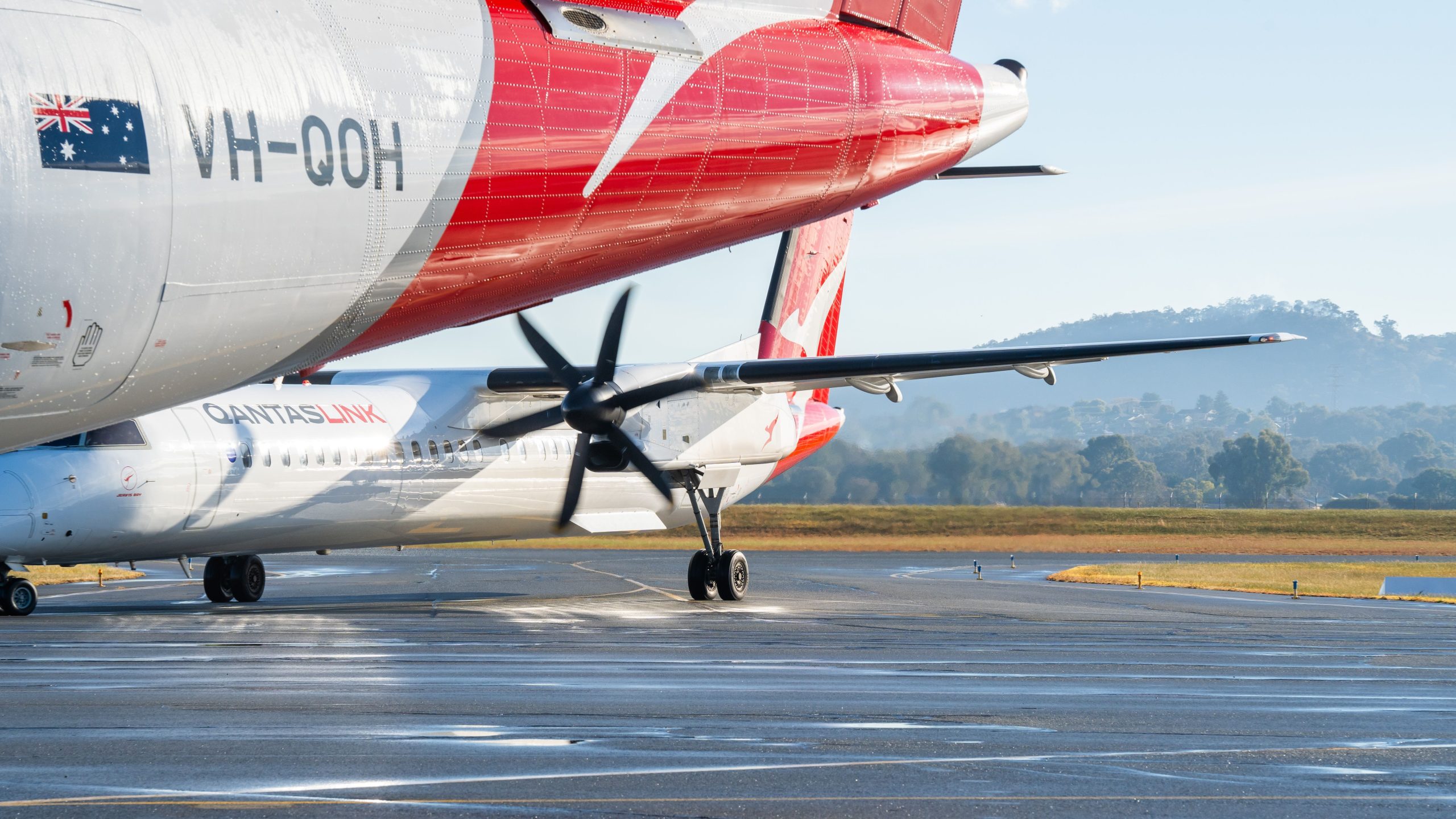 Qantas erneuert de Havilland Dash 8 Flotte mit 14 Q400s