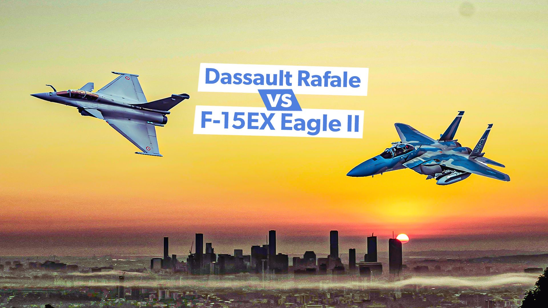 Dassault Rafale gegen F-15ex Eagle II: Multirole-Funktionen erforscht