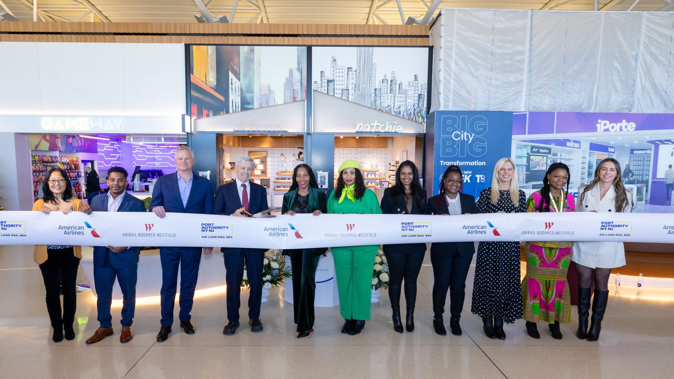 6 Unternehmerinnen eröffnen Einzelhandelsräume am Flughafen New York-JFK