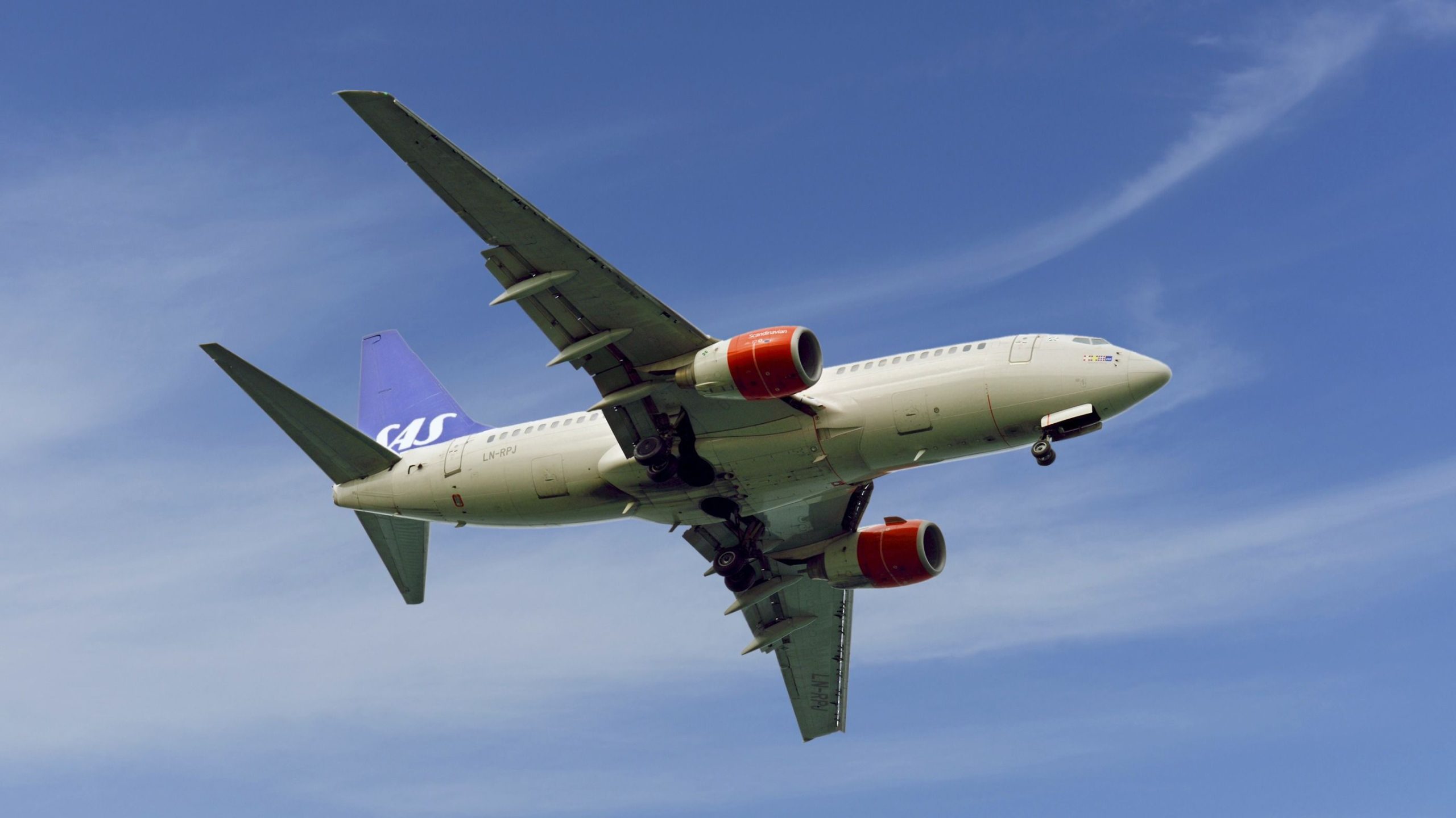 Sas 'Medevac Boeing 737 hat seit der Ukraine 