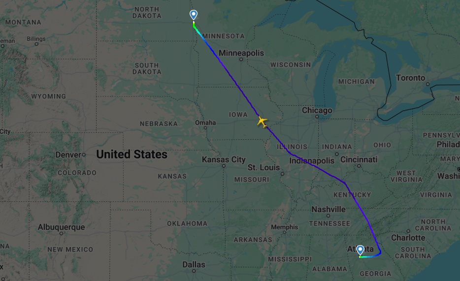 Kurzer Aufenthalt: Delta Air Lines nimmt Flüge zwischen Atlanta und Fargo für 1 Monat wieder auf