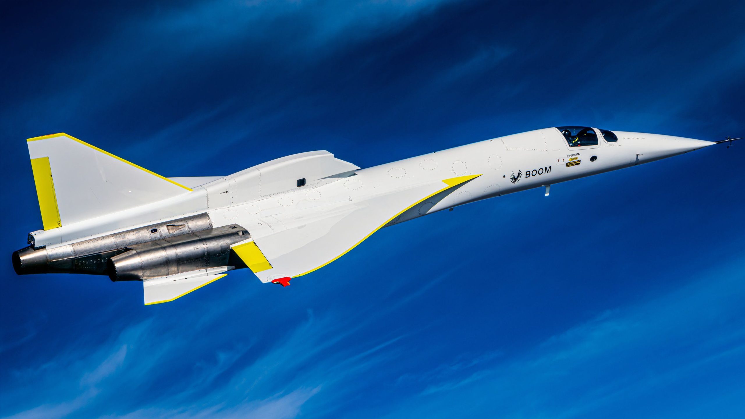 Boom Supersonic vervollständigt XB-1 5. Flug mit Mach-Geschwindigkeiten 0,69