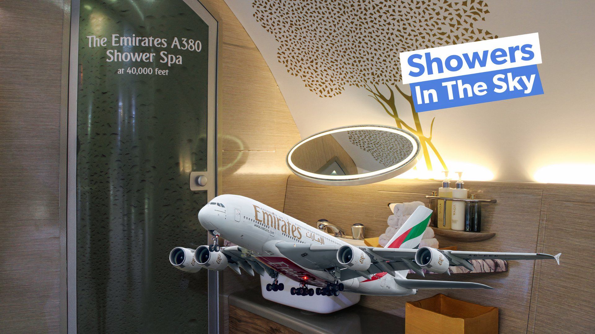 Duschen am Himmel: Dies sind die Fluggesellschaften, mit denen sie fliegen können, um ein einzigartiges Wascherlebnis zu erhalten