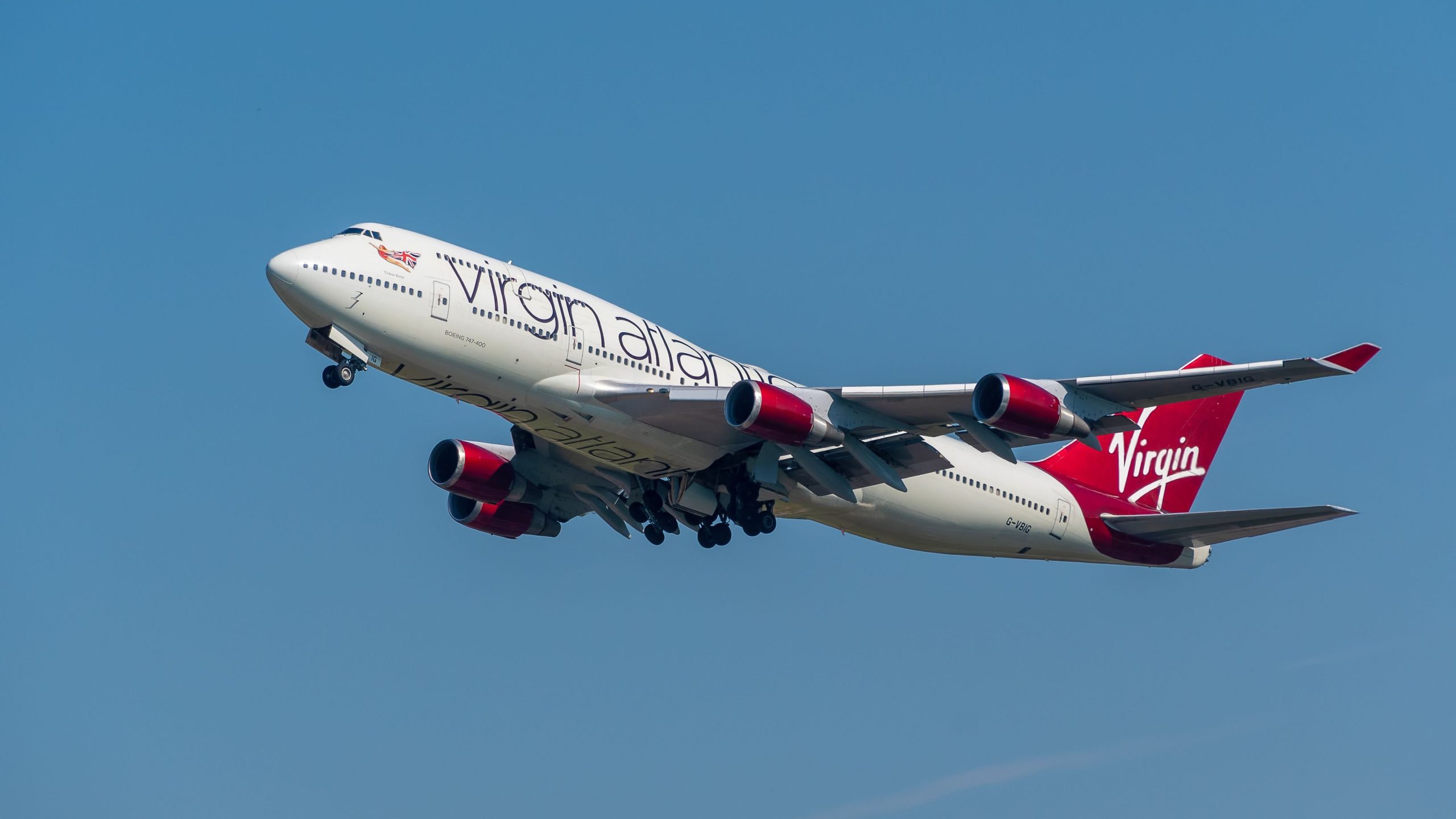 Wo Virgin Atlantic seine Boeing 747s flog