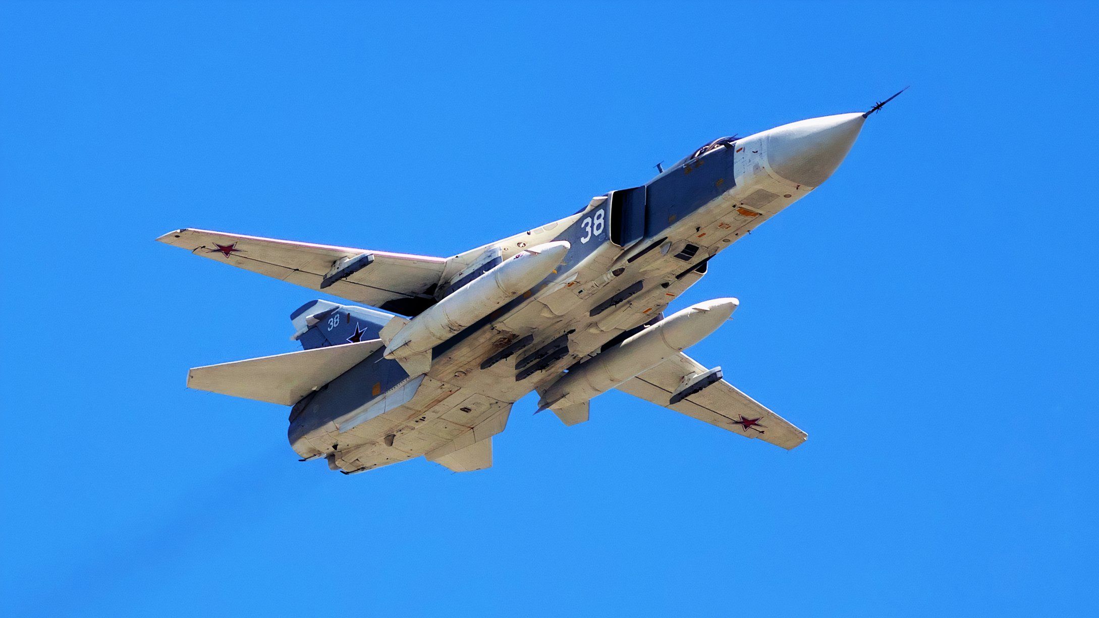 Russischer SU-24 Kämpfer Verstöße gegen den schwedischen Luftraum