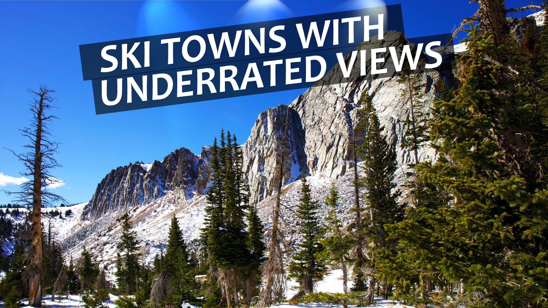 Diese Skigebiete in Kleinstadt in den USA haben im Winter die am meisten unterschätzte Aussichten